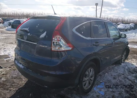 2013 Honda Cr-V Ex z USA, uszkodzony, nr VIN 2HKRM4H50DH662530